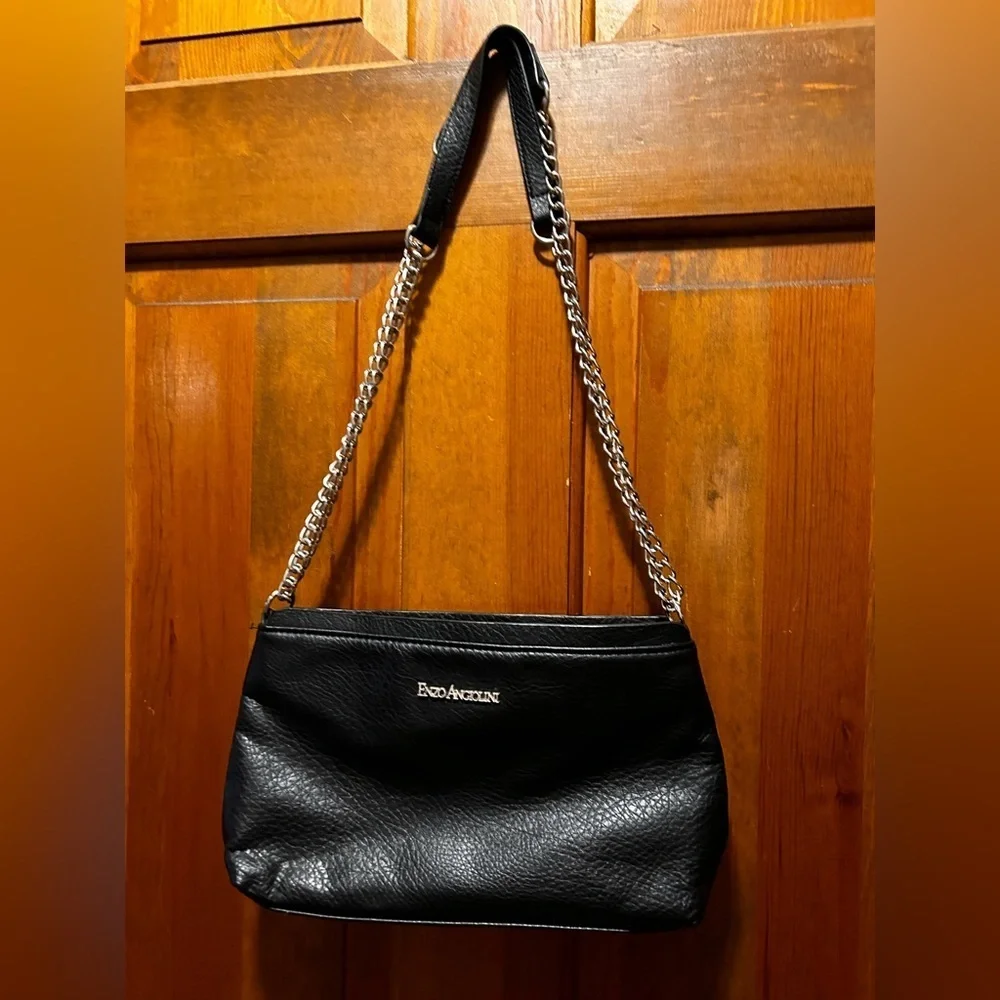 Enzo Angiolini Small Crossbody Bag Black